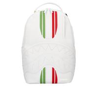 Sprayground Italy Racing Stripes White Daypack 46 cm Laptop compartment white