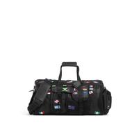 Sprayground James Flags Weekend bag, black, 28L, 51 x 28 x 20cm