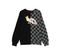 sprayground kid checkerboard sweatshirt - Black 8 yrs