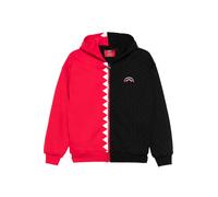 sprayground kid shark-print hoodie - Black 8 yrs