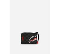 Sprayground Kids Scribble Shark Wallet in Black (11cm) - Black - One size