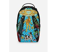Sprayground Kids Space Warped RMX Backpack in Black (45cm) - Black - One size