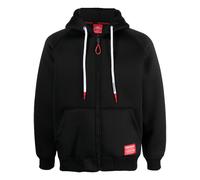 Sprayground logo-print zip-up hoodie - Black S