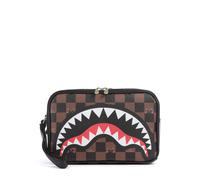 Sprayground Peeking Character Check Toiletry bag, black, 3L, 26 x 16 x 9cm