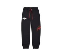 Sprayground shark-motif track pants - Black 10 yrs-14 yrs