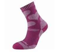 Sprayway Girls Heart Trekking Socks: Ruby: 10-12 Size: 10-12, Colour: