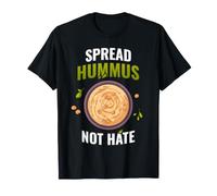 Spread Hummus Not Hate Vegan T-Shirt T-Shirt