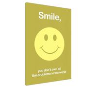 Spread Joy Every Day Motivational Quote Canvas Wall Art - Text Prints for Home, Office, Bedroom Decor Large (91 x 61 cm - 36" x 24" inch)