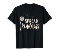 Spread Kindness Dandelion Positive Inspirational Message Value Graphic T-Shirt
