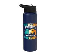 Spread Kindness Like Good Cornhole Stainless Steel Insulated Water Bottle