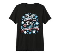 Spread Kindness Like Snowflakes Cute Winter Premium T-Shirt