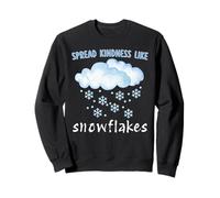 Spread Kindness Like Snowflakes Teacher Christmas Winter Sweatshirt