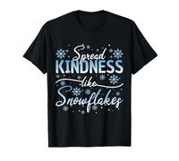 Spread Kindness Like Snowflakes Teacher Snow Day Winter T-Shirt