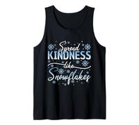 Spread Kindness Like Snowflakes Teacher Snow Day Winter Tank Top