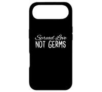 Spread Love Not Germs Funny Social Distance Quarantine Case for iPhone Air