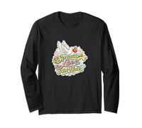 Spread Love Not Hate Illustration Long Sleeve T-Shirt