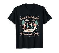 Spread The Blanket Spread The Joy Picnic Park Design T-Shirt