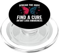 Spread the Hope Find a Cure Awareness Design PopSockets PopGrip for MagSafe