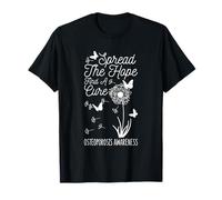 Spread The Hope Find A Cure Osteoporosis, Osteoporosis T-Shirt