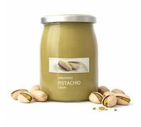 Spreadable Pistachio Cream 600g - Luxurious Sweet Nut Paste for Baking, Desserts and Croissants, Velvety Italian Style Gourmet Spread, Vegetarian