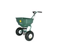 Neilsen CT2208 125lb Walk-Behind Spreader - Heavy Duty Aluminium Gear, Rubber Tyre, and 3M Spread Pattern for Professional Lawn Care