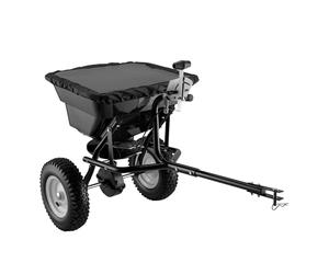 Spreader GT1507 with 29L Capacity and Hitch for Fertilizer, Seeds, Road Salt & More