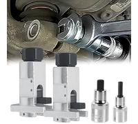 Spreader Wheel Bearing Housing Spreader, 4 PCS Automotive Tool Universal Use Short Long Wheel Bearing Tools Apply To Removal Of Spring Strut And Spherical Hub Bearing Spreader Wheel Bearing Tools