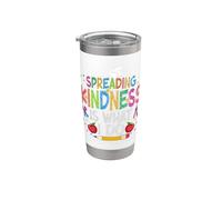 Spreading Kindness is What I Do School Teacher 2nd Grade Stainless Steel Insulated Tumbler