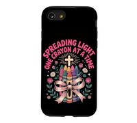 Spreading Light One Crayon at a Time Sunday School Teacher Case for iPhone SE (2020) / 7/8