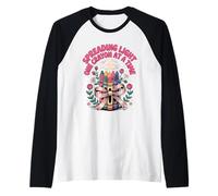 Spreading Light One Crayon at a Time Sunday School Teacher Raglan Baseball Tee