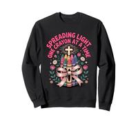 Spreading Light One Crayon at a Time Sunday School Teacher Sweatshirt