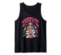 Spreading Light One Crayon at a Time Sunday School Teacher Tank Top