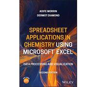 Spreadsheet Applications in Chemistry Using Microsoft Excel: Data Processing and Visualization