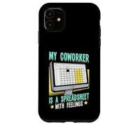 Spreadsheet Humor for Sarcasm Lovers Surviving Mondays Case for iPhone 11