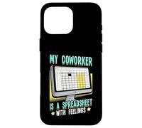 Spreadsheet Humor for Sarcasm Lovers Surviving Mondays Case for iPhone 16 Pro Max