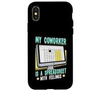 Spreadsheet Humor for Sarcasm Lovers Surviving Mondays Case for iPhone X/XS