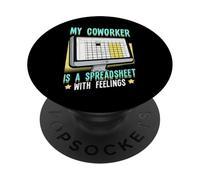 Spreadsheet Humor for Sarcasm Lovers Surviving Mondays PopSockets Adhesive PopGrip