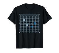 Spreadsheet Personality Grid Illustration T-Shirt