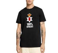 Spreadshirt 100 Percent Loyalist Ulster Red Hand Men’s Premium T-Shirt, M, Black