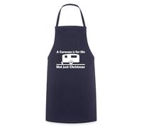 Spreadshirt A Caravan Is For Life Funny Camping Quote Apron