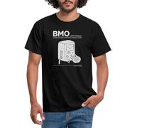 Spreadshirt Adventure Time Merchandise BMO User's Manual Men's T-Shirt, M, Black