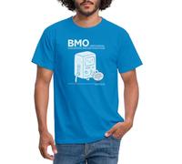 Spreadshirt Adventure Time Merchandise BMO User's Manual Men's T-Shirt, XL, Royal Blue