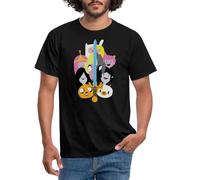 Spreadshirt Adventure Time Merchandise Group Men's T-Shirt, M, Black
