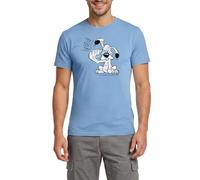 Spreadshirt Asterix & Obelix Dogmatix Gesturing TOC Men's T-Shirt, XL, Carolina Blue