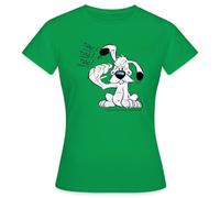 Spreadshirt Asterix & Obelix Dogmatix Gesturing TOC Women's T-Shirt, XL, Kelly Green