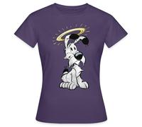 Spreadshirt Asterix & Obelix Dogmatix with Halo Women's T-Shirt, XXL, Dark Purple