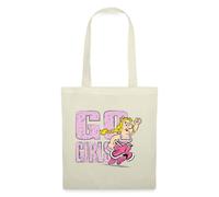 Spreadshirt Asterix & Obelix Go Girls Impedimenta Tote Bag, One Size, Nature
