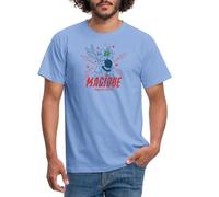Spreadshirt Asterix & Obelix Magique 1959 Outline Design Men's T-Shirt, M, Carolina Blue