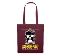 Spreadshirt Bad Badtz Maru In The Sketched Style Tote Bag, One Size, burgundy