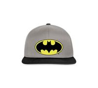 Spreadshirt Batman Classic Logo Snapback Cap, One Size, Graphite/Black